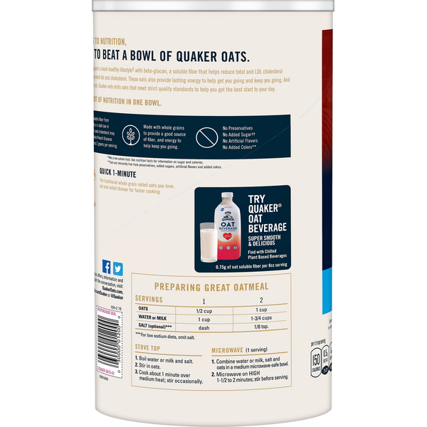Quaker 1-Minute Oats