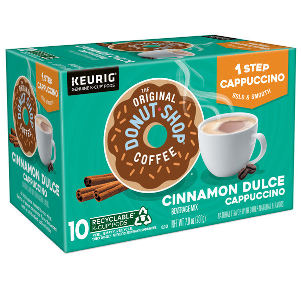 The Original Donut Shop Cinnamon Dulce Cappuccino K-Cup Pods