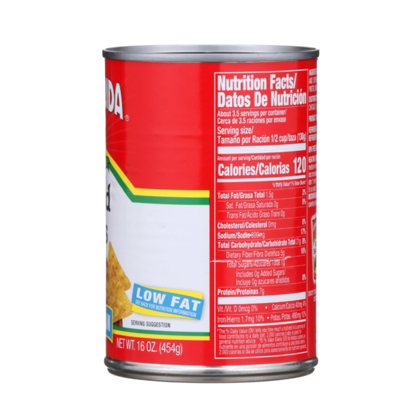 La Preferida Vegetarian Refried Beans, Lard-Free