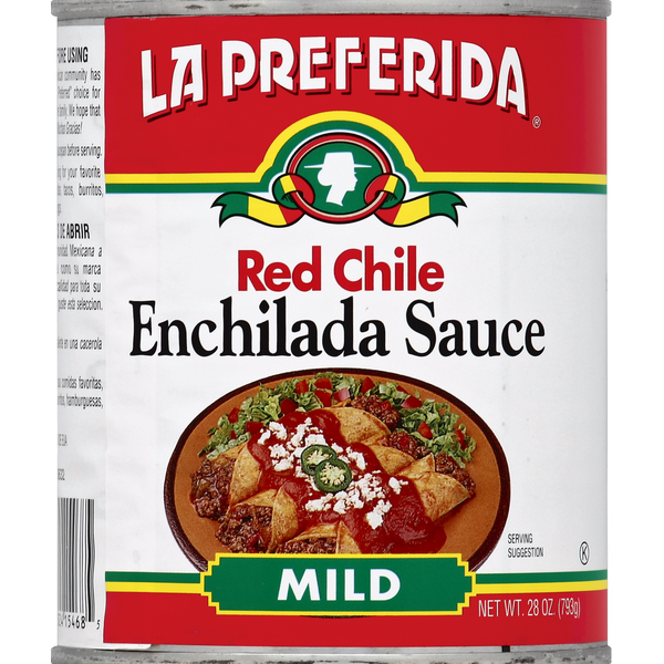 La Preferida Enchilada Sauce, Red Chile, Mild