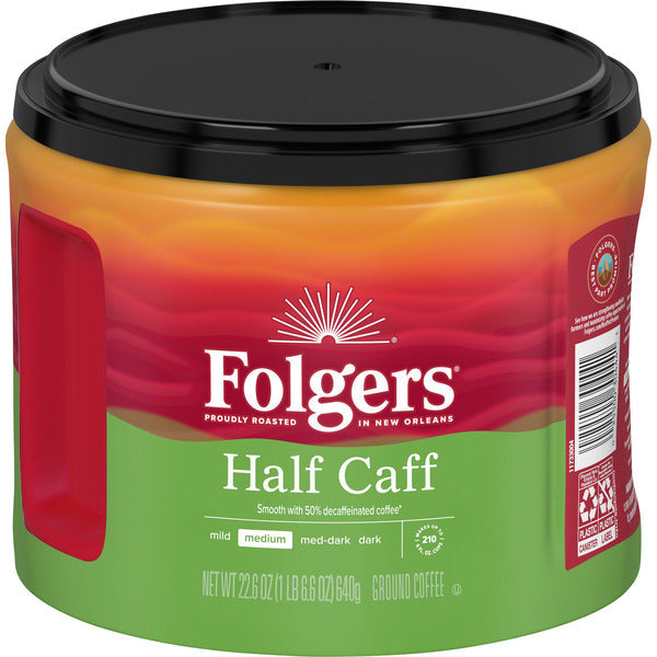 Folgers Half Caff Medium Roast Coffee
