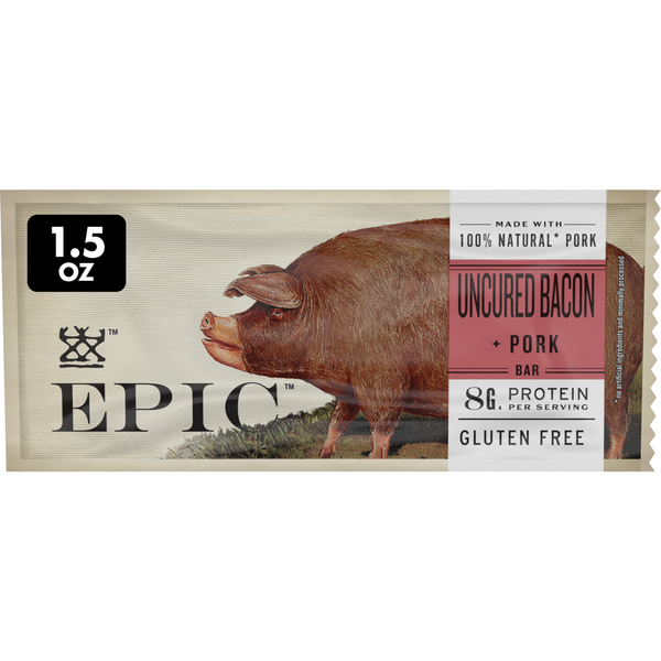 EPIC Uncured Bacon and Pork Bar