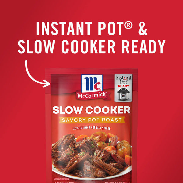 McCormick® Slow Cooker Savory Pot Roast Seasoning Mix