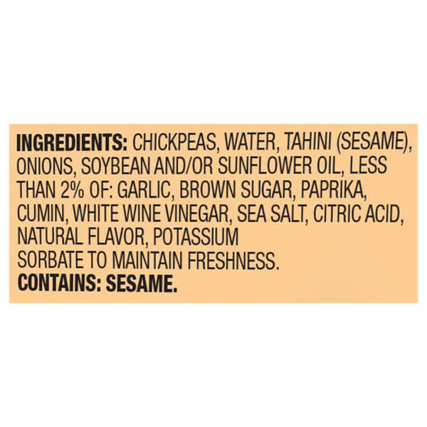 Sabra Caramelized Onion Hummus