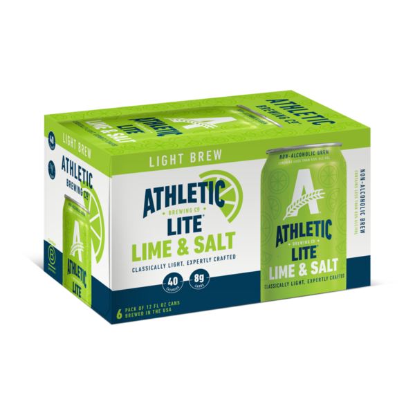 Athletic Brewing Co. Non-Alcoholic Brew Lime & Salt Beer