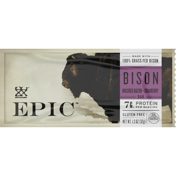 EPIC Bison Bacon Cranberry