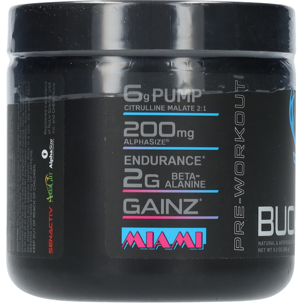 Bucked Up Pre-Workout