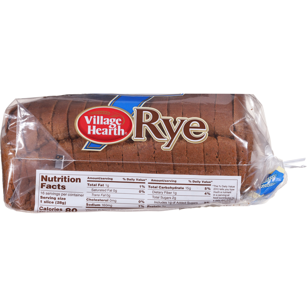 Village Hearth Bread, Pumpernickel, Rye