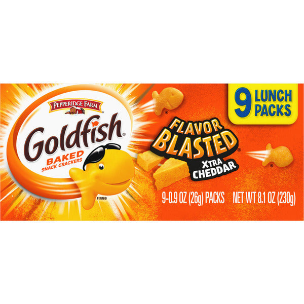 Pepperidge Farm Goldfish Flavor Blasted Xtra Cheddar