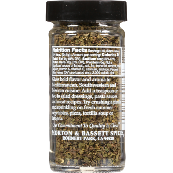 Morton & Bassett Spices Oregano