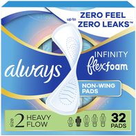 Always Infinity Super Sanitary Pads Non-Wings️ DestGlow