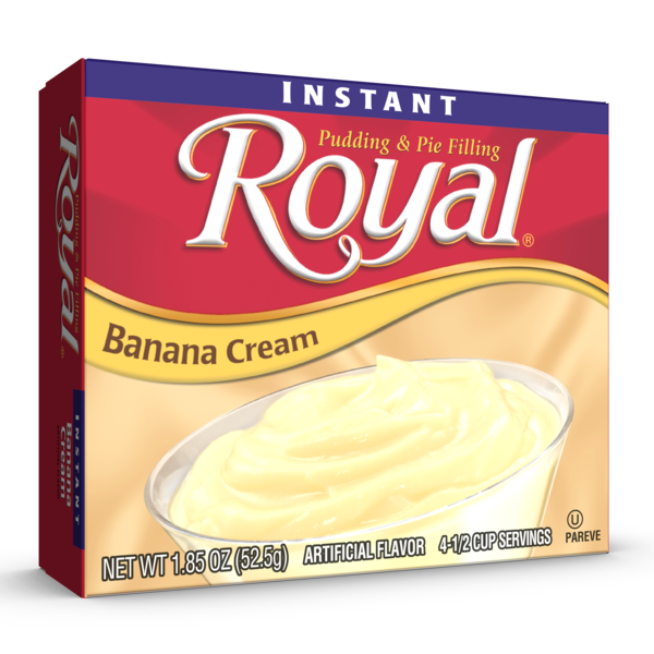Royal Banana Cream Instant Pudding & Pie Filling