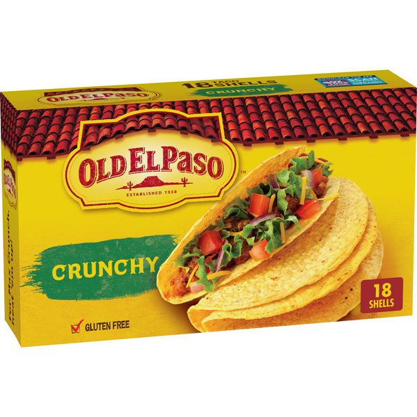 Old El Paso Crunchy Taco Shells, Gluten-Free