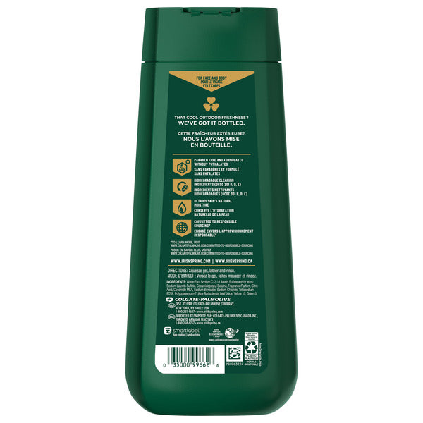 Irish Spring Body Wash For Men, Aloe Mist