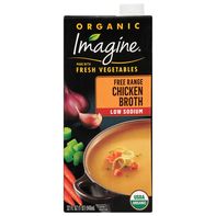 Imagine Chicken Broth, Low Sodium, Organic, Free R...
️