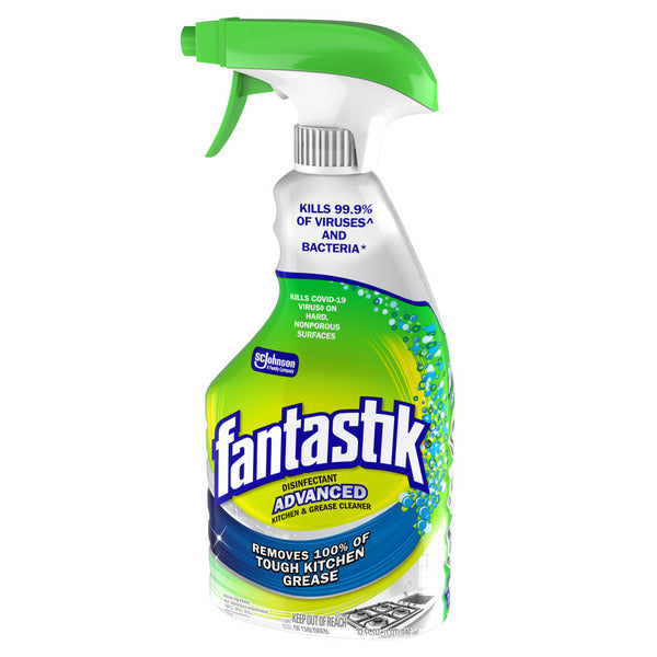 fantastik® Advanced Kitchen & Grease Cleaner Spray Bottle DestGlow