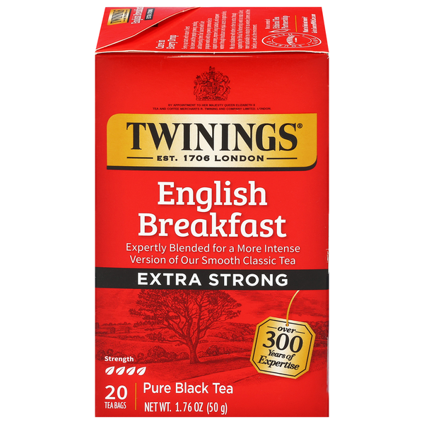 Twinings English Breakfast Extra Strong Tea Bags