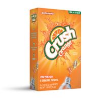 Crush Drink Mix Packets, Sugar Free, Orange, On Th...
️