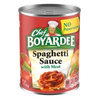 Chef Boyardee Spaghetti Sauce with Meat, Ready-to-...
️