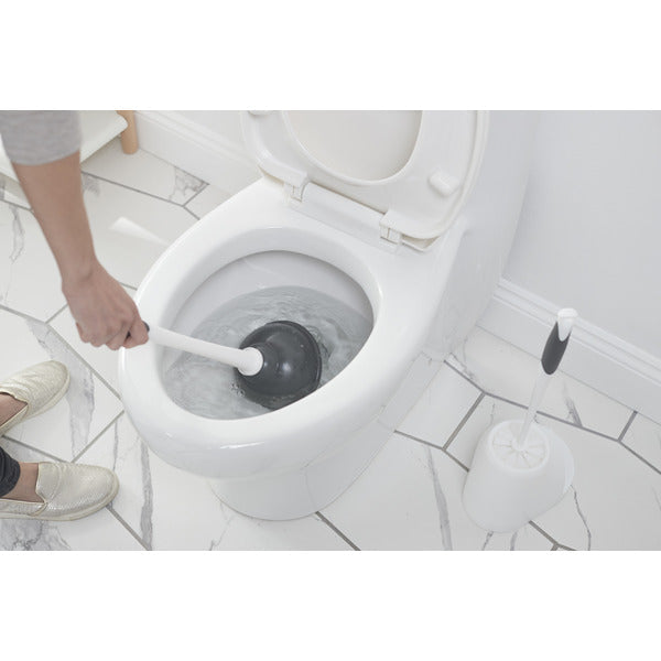 Clorox Toilet Bowl Brush And Plunger Set