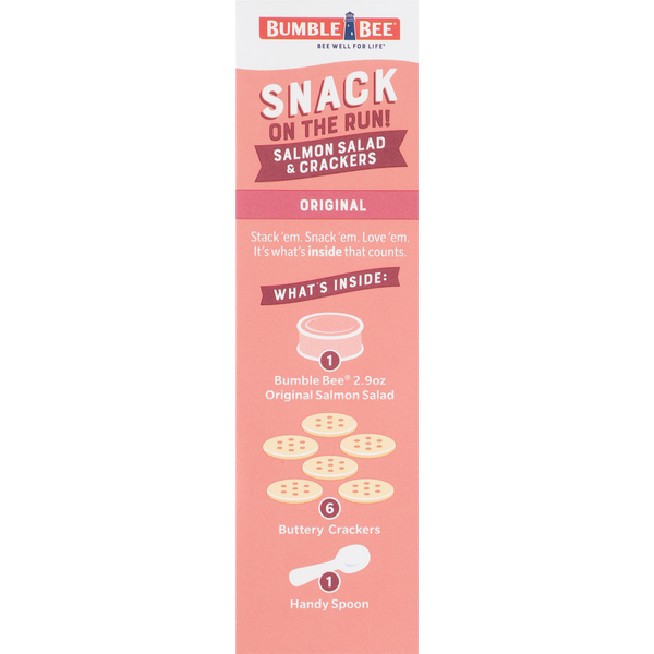 Bumble Bee Original Salmon Salad & Crackers