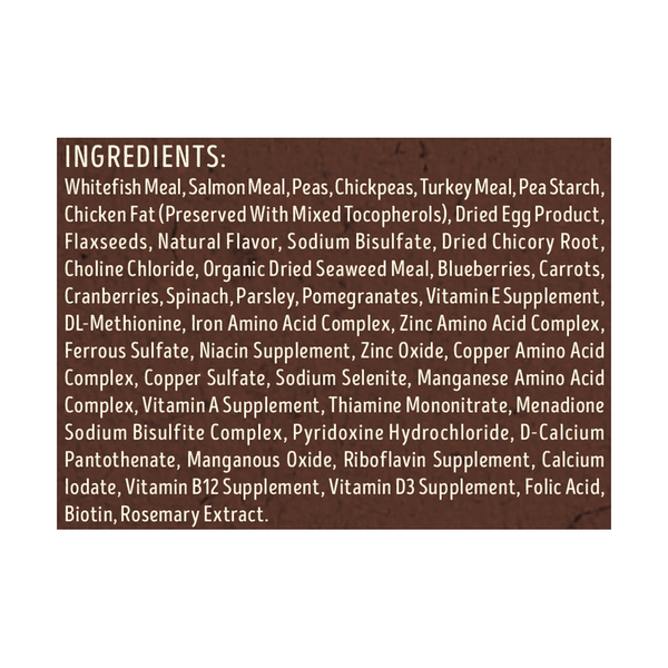 Supreme Source Grain Free Whitefish Meal and Salmon Meal Recipe Cat Food