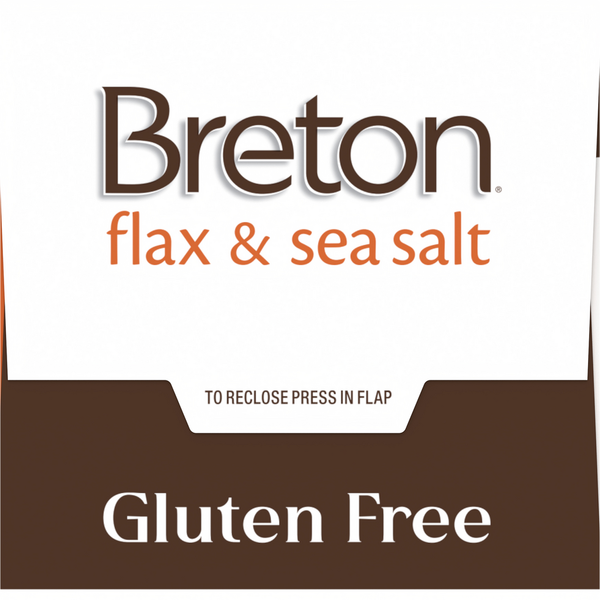 Dare Breton Crackers, Gluten Free, Flax & Sea Salt