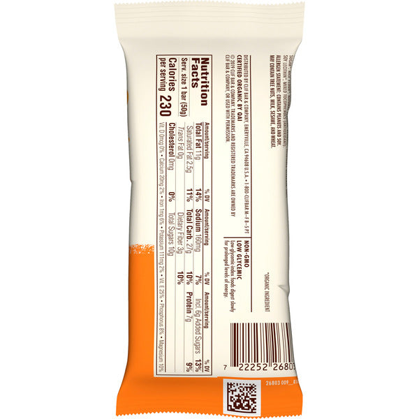 CLIF BAR Peanut Butter Organic Nut Butter Filled Energy Bar