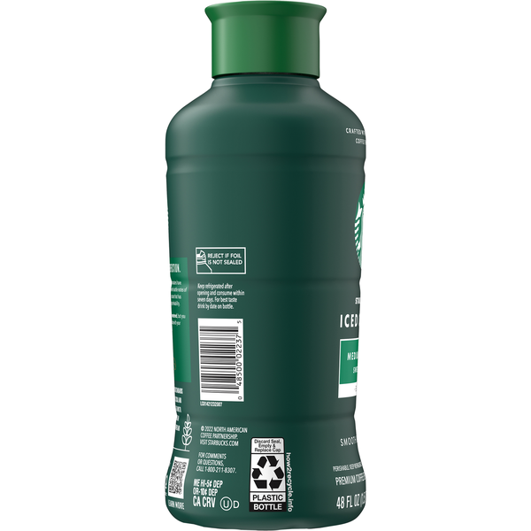 Starbucks Iced Coffee, Medium Roast, Sweetened, Black
