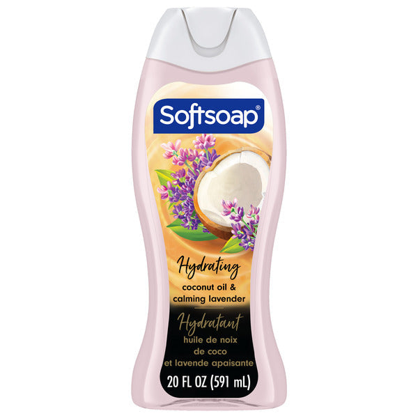 Softsoap Moisturizing Body Wash Gel, Coconut Oil & Lavender