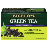 Bigelow Green Tea with Elderberry plus Vitamin C️