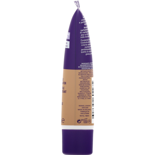 Rimmel London Foundation, Lightweight Mousse, Sun Beige 202