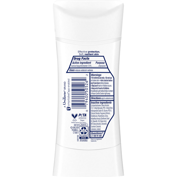 Dove Antiperspirant Deodorant, Peach & Chamomile Tea