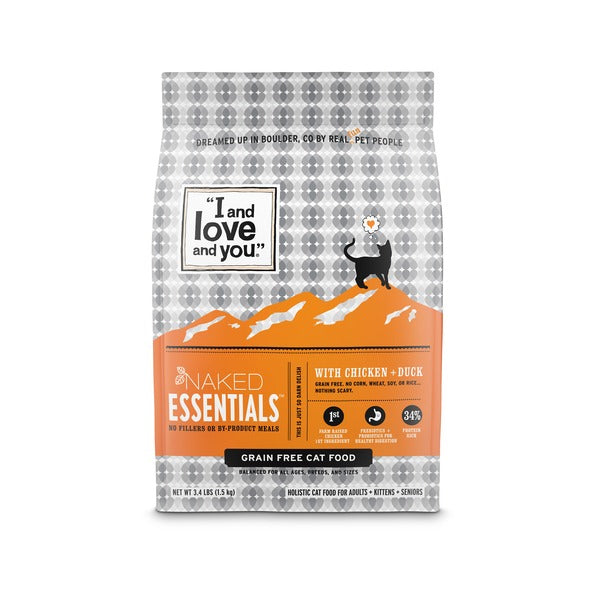 I and love and you Naked Essentials Grain Free Cat Food With Chicken + Duck DestGlow