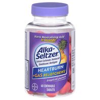 Alka-Seltzer Heartburn+Gas ReliefChews, Tropical P...
️