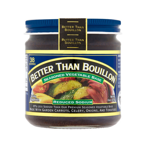 Better Than Bouillon Seasoned Vegetable Base, Reduced Sodium