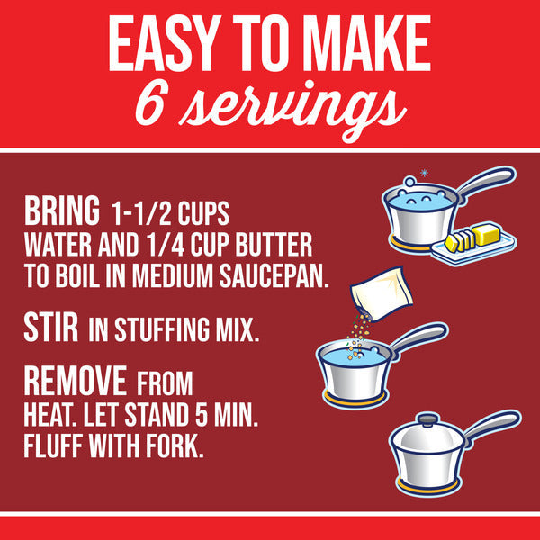 Kraft Stove Top Stuffing Mix for Turkey