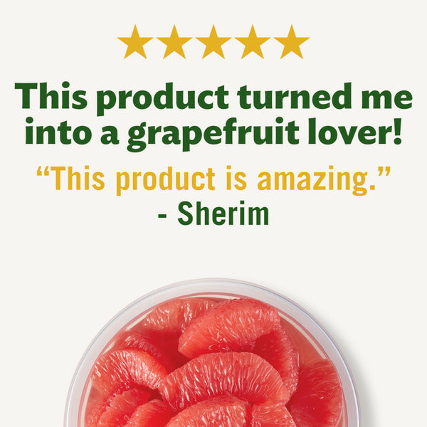 Del Monte Red Grapefruit FRUIT CUP Snacks, No Sugar Added