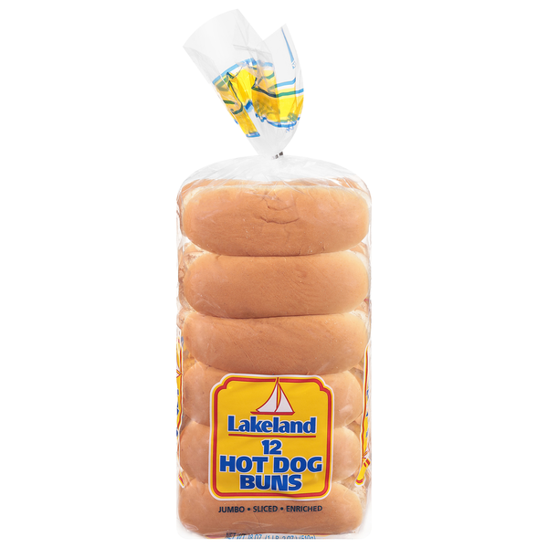 Lakeland Hot Dog Buns