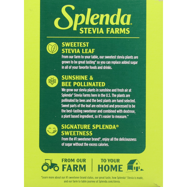 Splenda Sweetener, Zero Calorie, Stevia