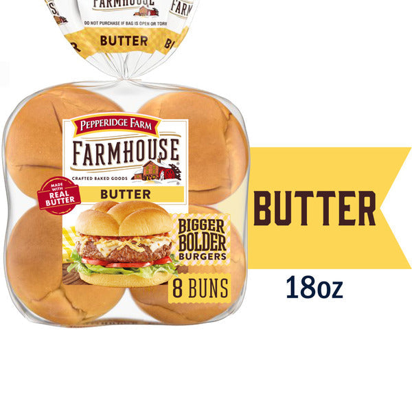 Pepperidge Farm Farmhouse Butter Hamburger Buns