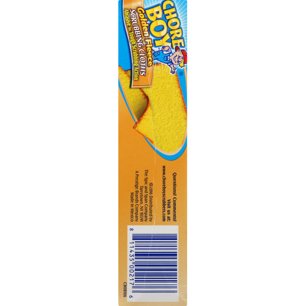 Chore Boy Scrubbing Cloths, Golden Fleece