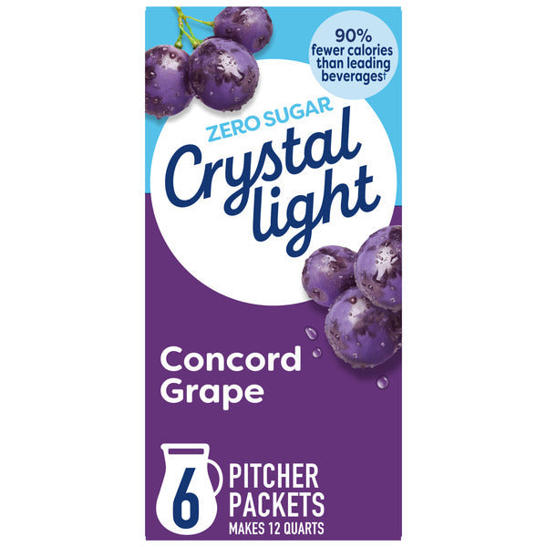 Crystal Light Concord Grape Artificially Flavored Powdered Drink Mix