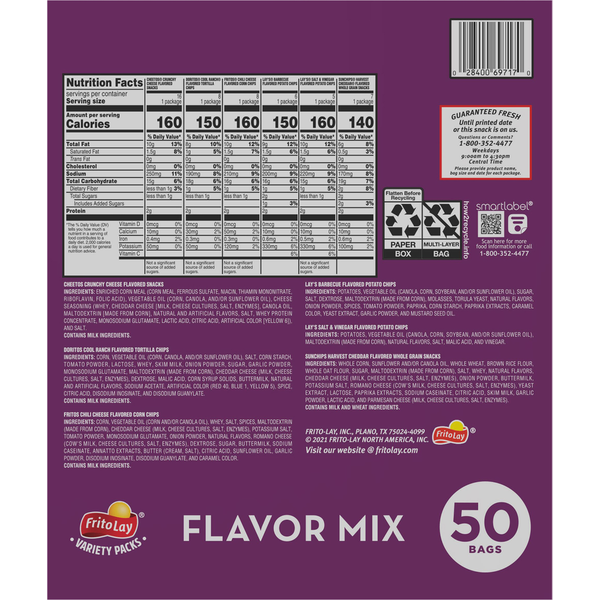 Frito Lay Flavor Mix