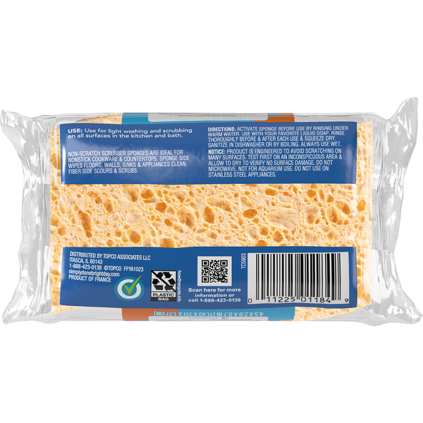 Simply Done Scrub Sponges, Plant-Based