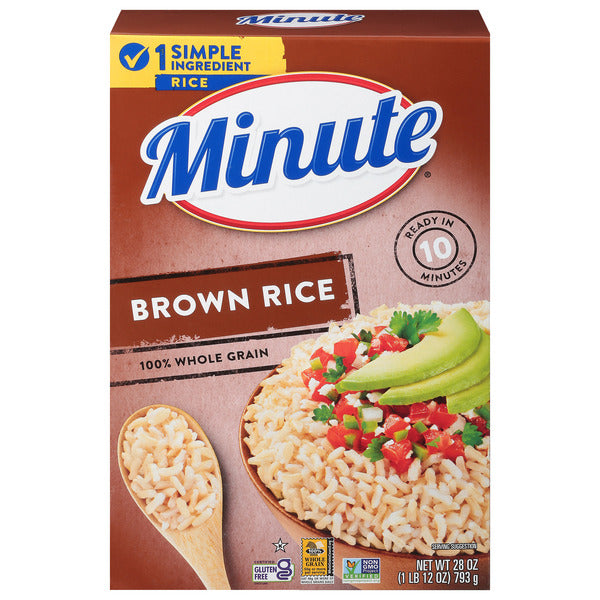 Minute Rice Instant Brown Rice, Gluten-Free
