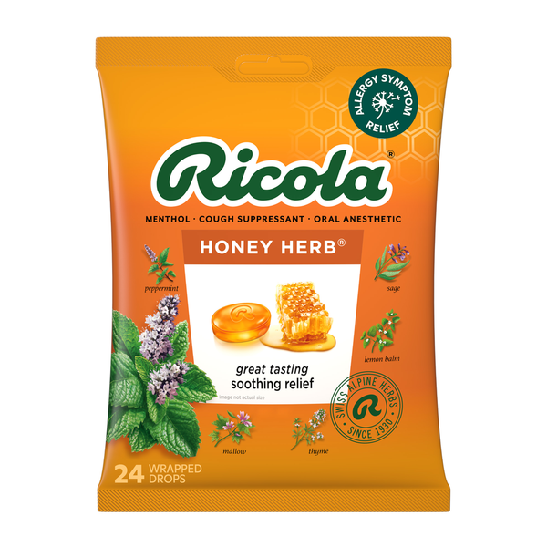 Ricola Honey Herb Soothing Cough Drops