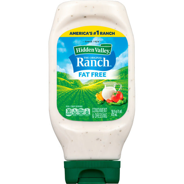 Hidden Valley Original Ranch Fat Free Salad Dressing and Topping