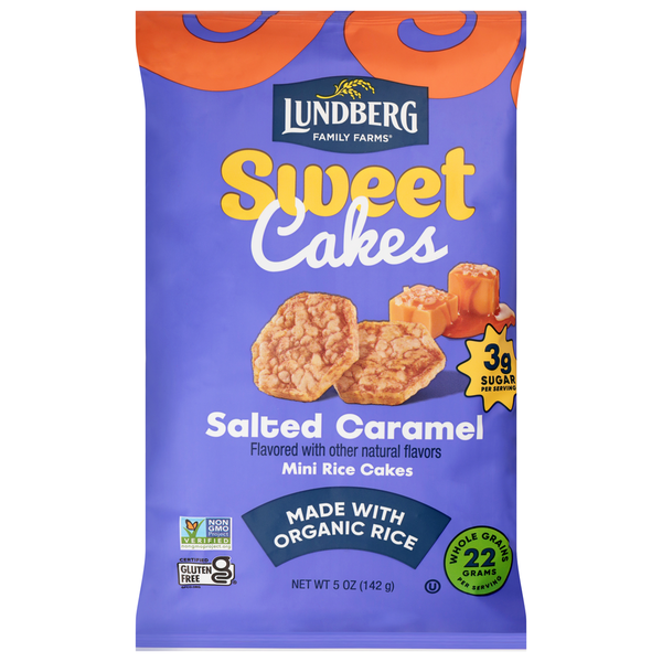 Lundberg Family Farms Salted Caramel Mini Rice Cakes