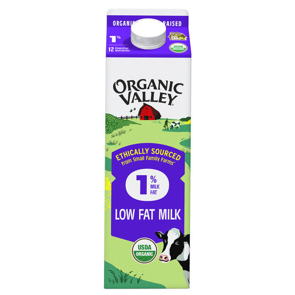 Organic Valley® Organic 1% (Low Fat) Milk